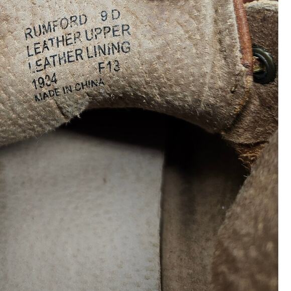 Polo Ralph Lauren 9 Rumford Brown Leather Chukka Boot Gorpcore Casual Cabin main image 4